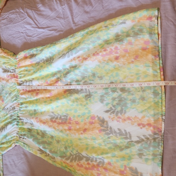 💥2/$40💥 NWOT GAP Multicolor 3/4 Sleeve Spring Sun Dress - Picture 7 of 10